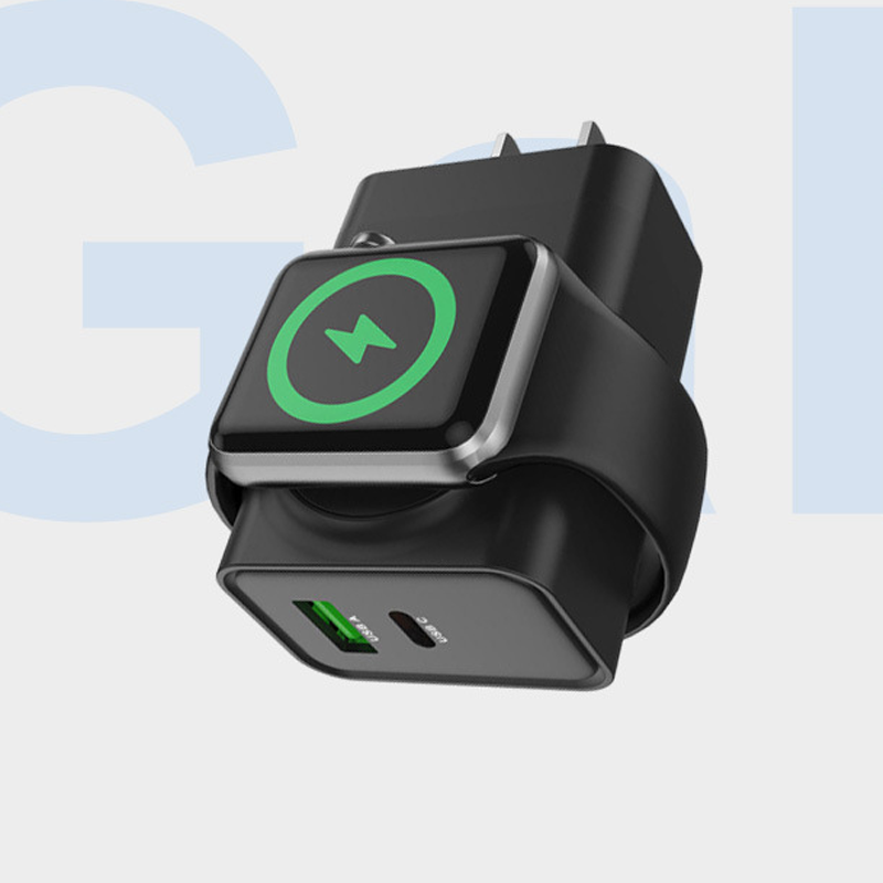 ⚡🔋3-in-1-Wireless-Wandladegerät für die Uhr⏱️✨