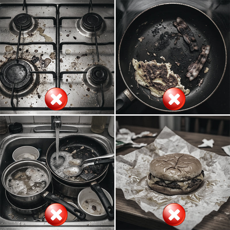 🥞 Multifunktionale Grillplatte & Frühstücksmaschine 🥩 Perfekt für Frühstück & Grillen