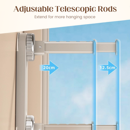 🧺 50% RABATT! 🛠️ Klappbarer teleskopischer Saugnapf-Wäscheständer – Platzsparend, stabil & einfach zu montieren – Ideal für kleine Wohnungen, Bad & Balkon ✨