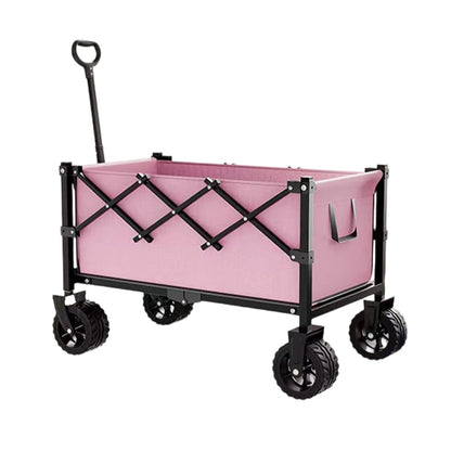 🛒 50% RABATT! 🌿 Faltbarer Transportwagen – Stabiler Stahlrahmen & 80 kg Traglast – Ideal für Garten, Camping oder Strand – leicht & zusammenklappbar – praktisch für Ausflüge und Einkäufe 🏖️🧳✨