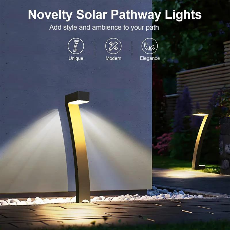 ⏳Limitiertes 60 % Rabatt⏰Kreative, wasserdichte Solar-Wegeleuchten🏡💡