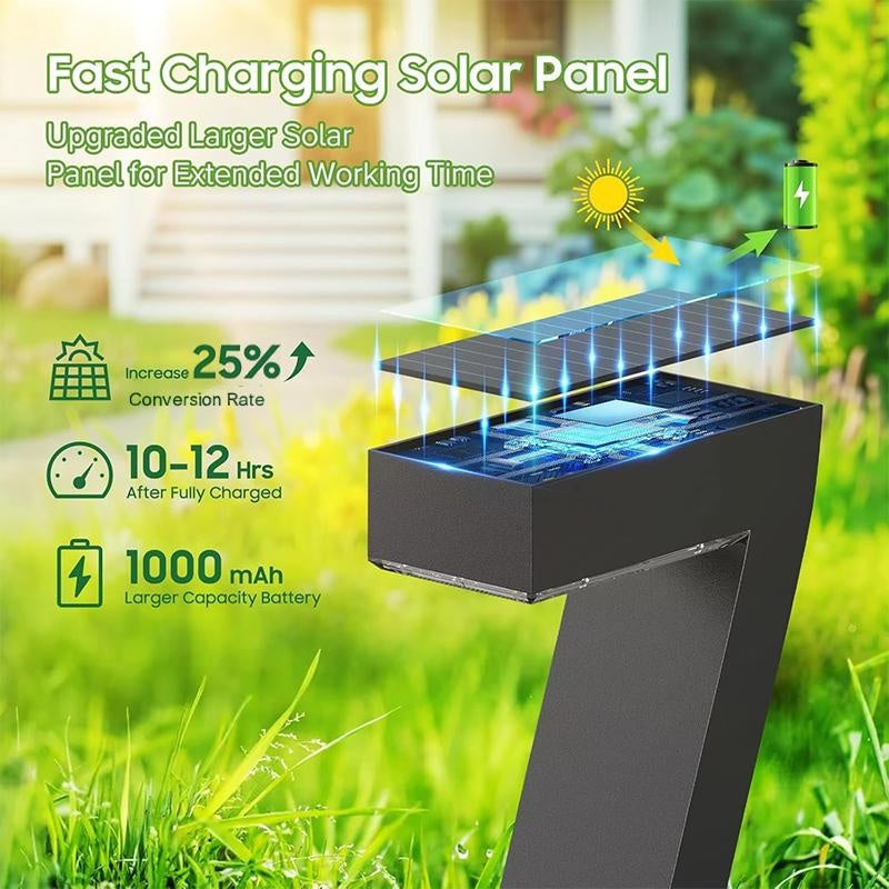 ⏳Limitiertes 60 % Rabatt⏰Kreative, wasserdichte Solar-Wegeleuchten🏡💡