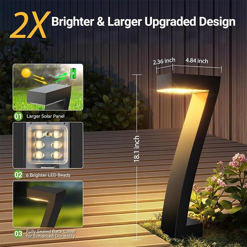 ⏳Limitiertes 60 % Rabatt⏰Kreative, wasserdichte Solar-Wegeleuchten🏡💡