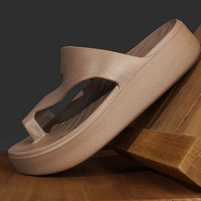 👡✨ Damen Sandalen mit Plateau-Absatz & Zehensteg 🔥