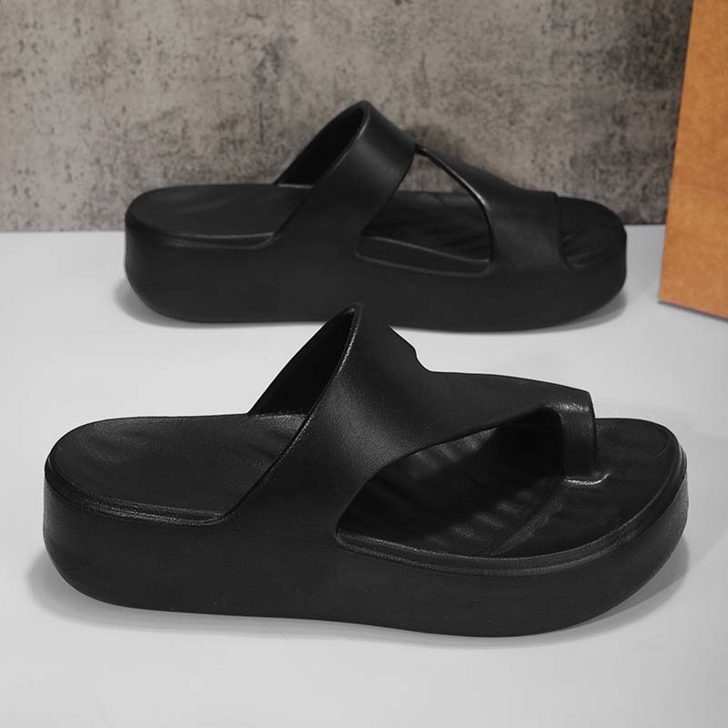 👡✨ Damen Sandalen mit Plateau-Absatz & Zehensteg 🔥