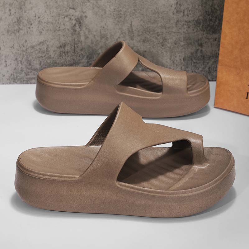 👡✨ Damen Sandalen mit Plateau-Absatz & Zehensteg 🔥
