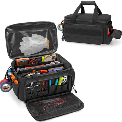 🔥50 % Rabatt💎Robuste 14-Zoll-Werkzeugtasche aus Canvas | Extra großes Fassungsvermögen ⚙Hergestellt aus hochdichtem Canvas, extrem abrieb- und reißfest ✨