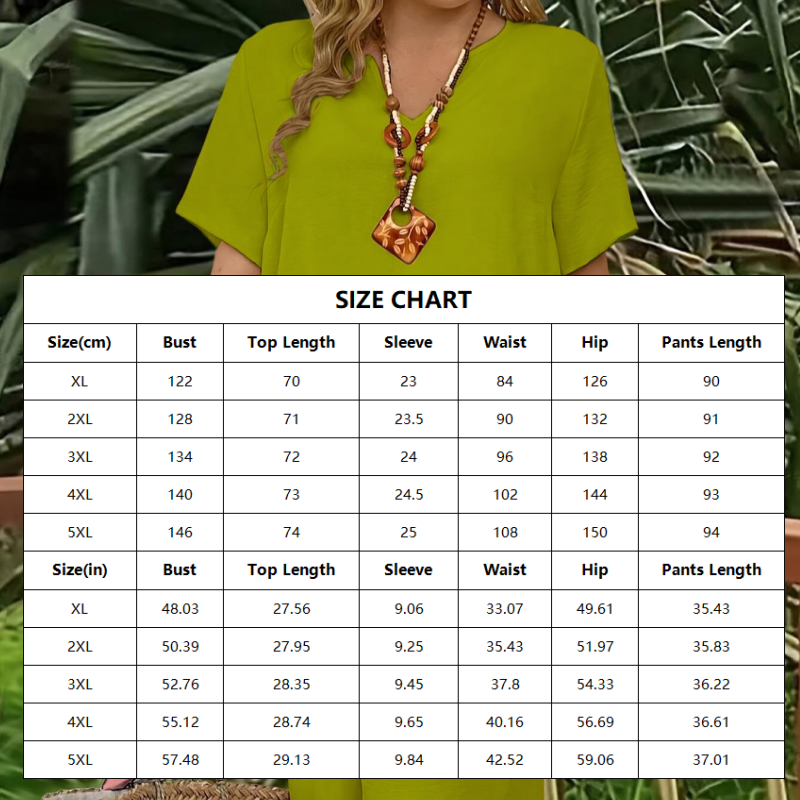 🔥Solange der Vorrat reicht 40 % Rabatt!🎉Damen-Casual-Set: Kurzarm-Oberteil & Weitbein-Hose