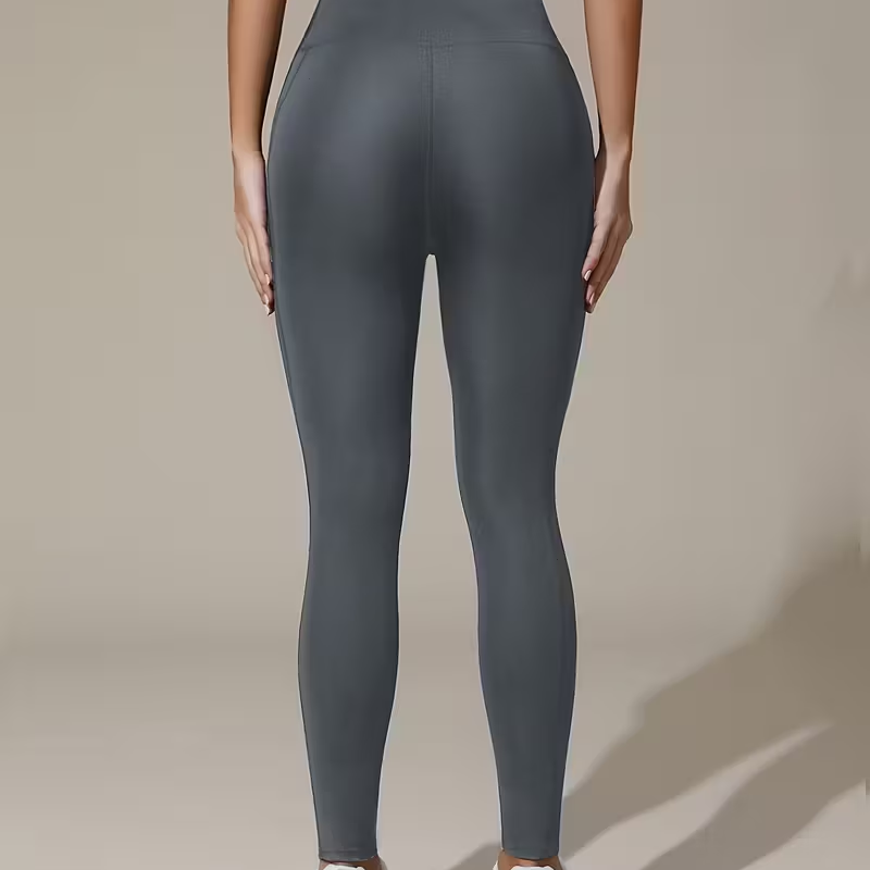 ✨ Hochtaillierte Yoga-Hose mit figurformendem Effekt & praktischen Taschen ✨