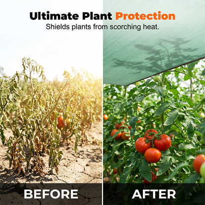 ☀️ UV-beständiger Sonnenschutzstoff 🌱 Für Pflanzen im Freien & Abdeckung