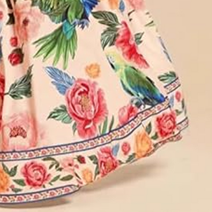 🌴 Elegantes Maxikleid für den Sommer 💖 V-Ausschnitt & Spaghettiträgern 👗
