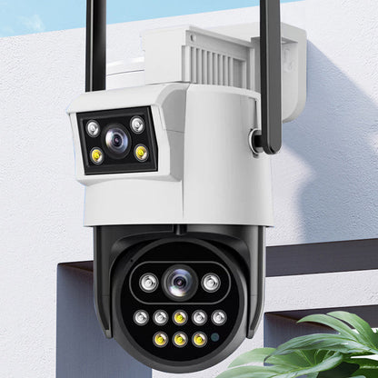 🔥 -50% RABATT: 360° Dual-Lens Überwachungskamera ✨🛡️