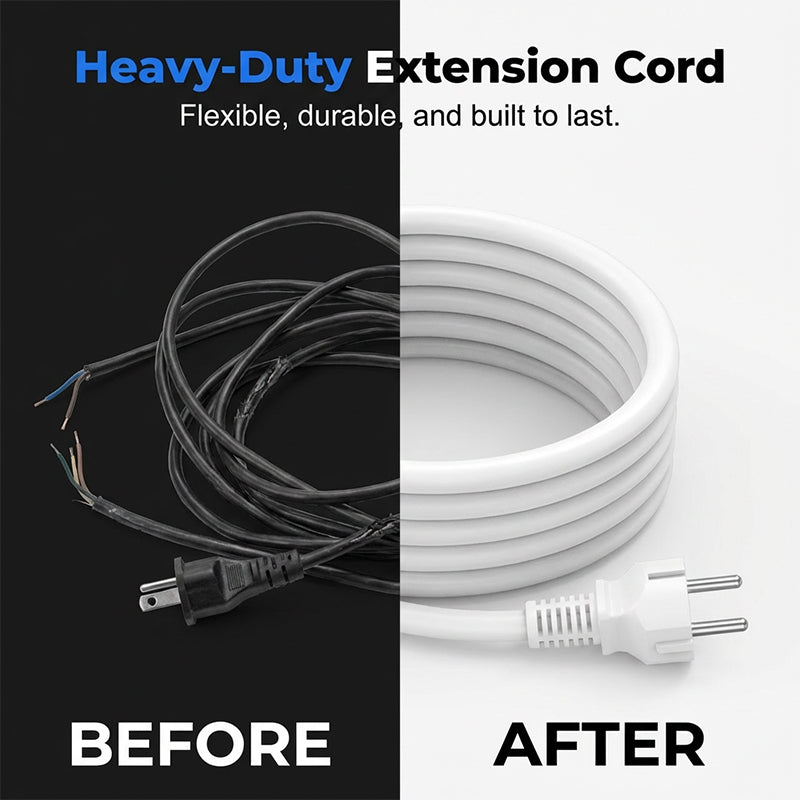 💡🔌 Steckdosenleiste mit 4 Steckdosen ✨ Einzelnen Schaltern & USB-Anschlüssen 📱