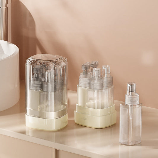 🚗💧 Tragbare Vier-in-Eins-Aufbewahrungsflasche ✨ Ideal für unterwegs 🧳