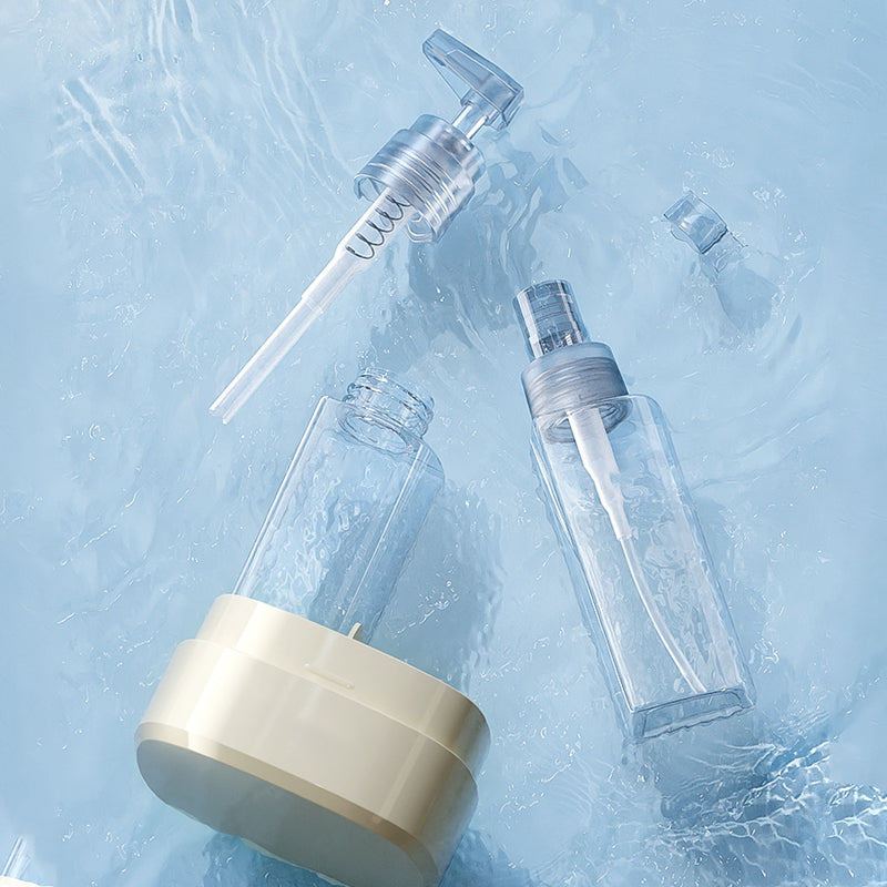 🚗💧 Tragbare Vier-in-Eins-Aufbewahrungsflasche ✨ Ideal für unterwegs 🧳