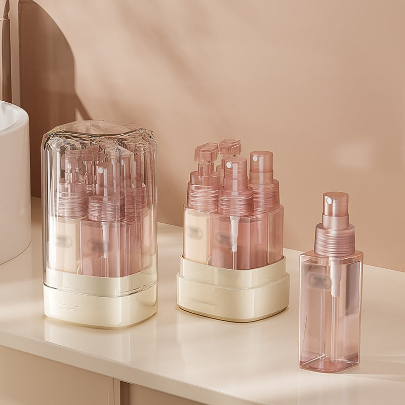 🚗💧 Tragbare Vier-in-Eins-Aufbewahrungsflasche ✨ Ideal für unterwegs 🧳