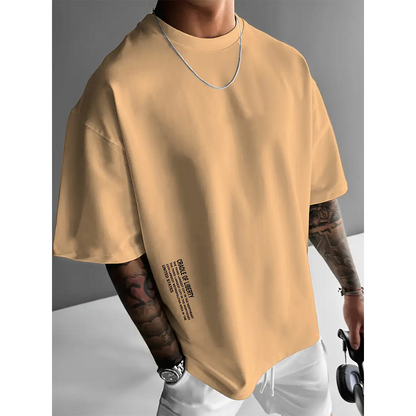 📢🔥Letzter Tag: 50% Rabatt!⏰👕Herren Urban Style Loose Fit Kurzarm-Shirt✨