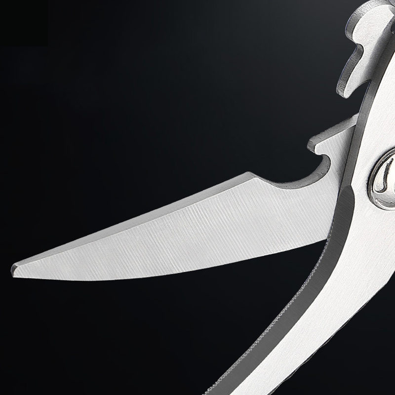 ✂️ LIMITIERT 40% RABATT! ⚡ Robuste Multifunktions-Küchenschere aus Edelstahl – Mit Nussknacker, Flaschenöffner & Sicherheitssperre 🔪