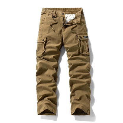 👖40% Rabatt! ⚡ Herren-Taktik-Arbeitshosen – gerade geschnitten, atmungsaktives hochwertiges Baumwollmaterial, praktische Taschen 🎒