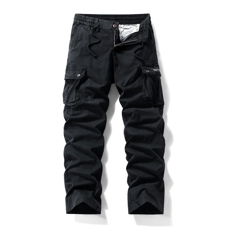 👖40% Rabatt! ⚡ Herren-Taktik-Arbeitshosen – gerade geschnitten, atmungsaktives hochwertiges Baumwollmaterial, praktische Taschen 🎒