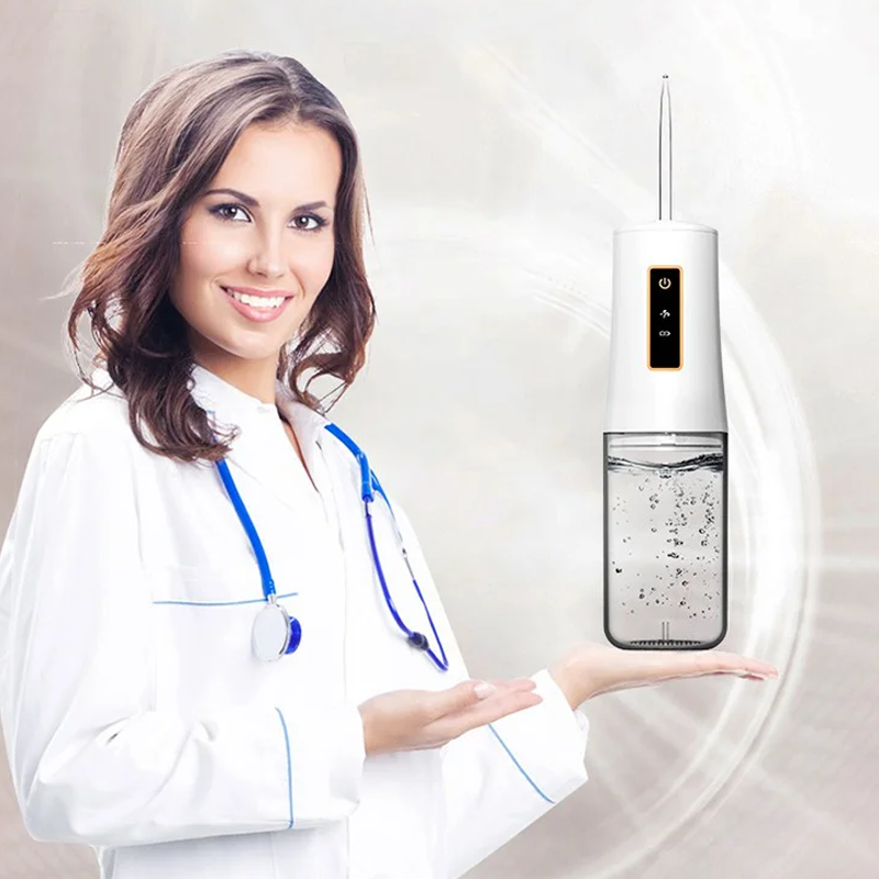 🦷 Tragbare Munddusche🚿 Variable Frequenz🔁 Tiefenreinigung für Zähne💎