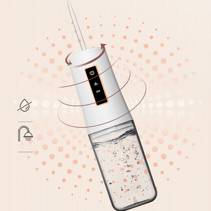 🦷 Tragbare Munddusche🚿 Variable Frequenz🔁 Tiefenreinigung für Zähne💎