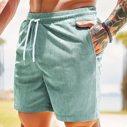 🩳✨Schlichte atmungsaktive Freizeitshorts aus Cord für Herren | Bequem & Alltagstauglich