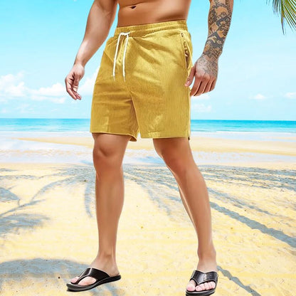 🩳✨Schlichte atmungsaktive Freizeitshorts aus Cord für Herren | Bequem & Alltagstauglich