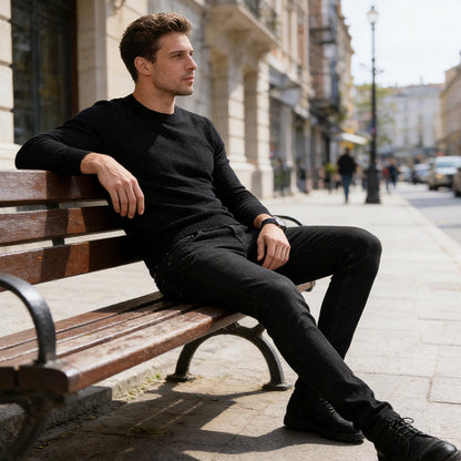 🧵👖Klassische Stretch-Jeans für Herren | Slim-Fit & angenehm weich