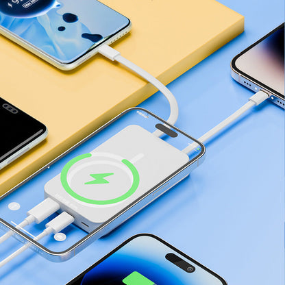 ⏰ Blitzangebot! 50 % Rabatt – nur noch heute Abend! Magnetische Powerbank mit Ständer und Schnellladefunktion