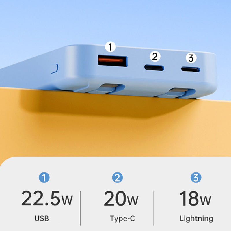 ⏰ Blitzangebot! 50 % Rabatt – nur noch heute Abend! Magnetische Powerbank mit Ständer und Schnellladefunktion