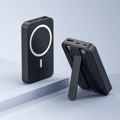 ⏰ Blitzangebot! 50 % Rabatt – nur noch heute Abend! Magnetische Powerbank mit Ständer und Schnellladefunktion
