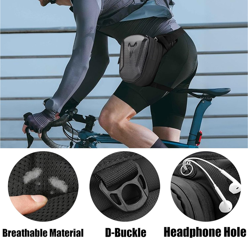 ⏰50% Rabatt！！🚴‍♂️Multifunktionale wasserdichte Oberschenkeltasche