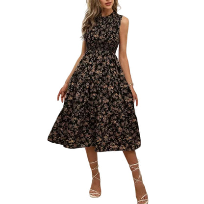 👗🌸 40% RABATT! Ärmelloses Freizeitkleid mit Blumenmuster für Damen – Leicht, lässig & perfekt für den Sommer 🌼