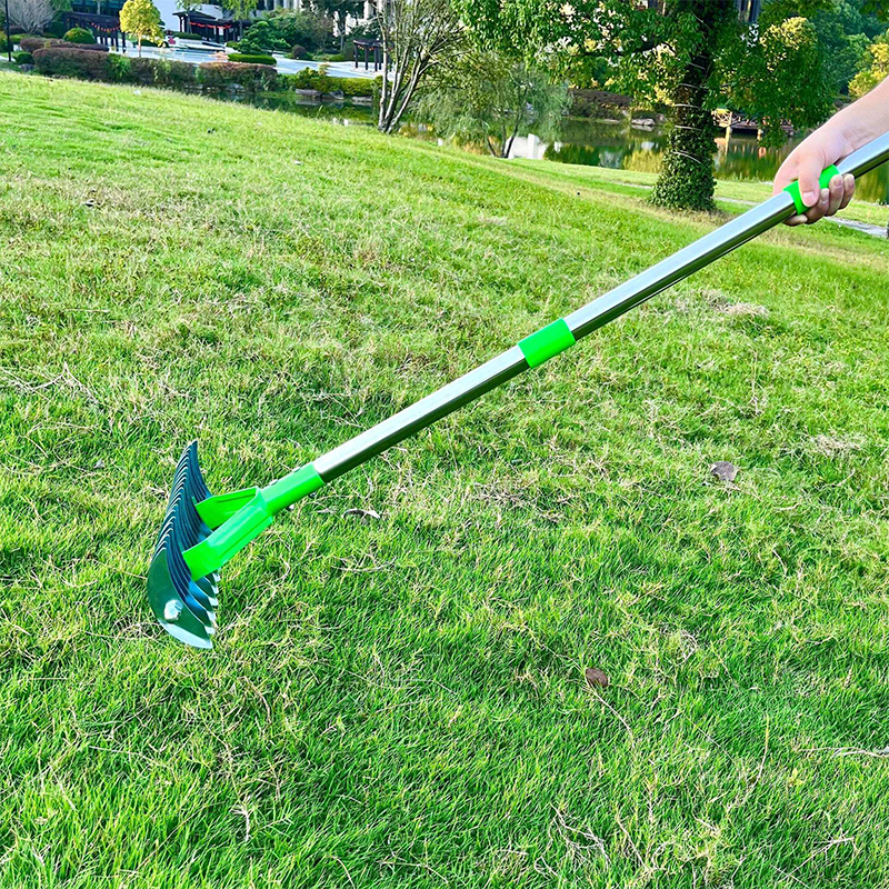 🌱 Hochleistungs-Vertikutier- und Belüftungsrechen ✨ Perfekt für Rasenpflege & Gartenpflege🌿2.
