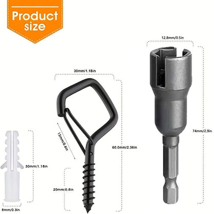 🔗✨Quadratische Schnapphaken – Robust & Praktisch für Alltag