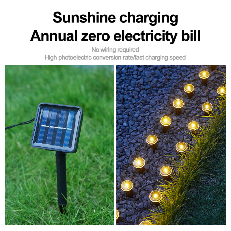 💡🌿  Solarbetriebene Gartenwegleuchten – Automatisches Ein/Aus, wasserdicht & perfekt für Wege, Einfahrten & Terrassen ✨