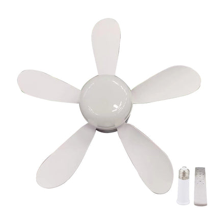 💡 2-in-1-Deckenventilator ✨ mit LED-Beleuchtung & Fernbedienung 🎛️ Leise & 4-Gang 🌀