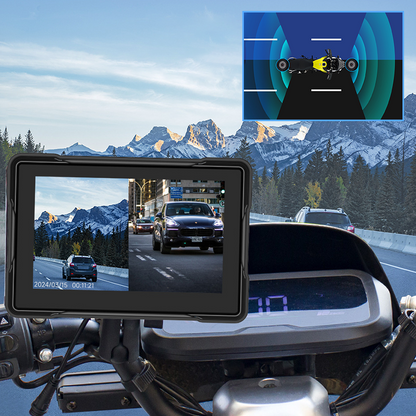 🏍️🔥 50% RABATT 💥 Motorrad-Dashcam mit drahtlosem CarPlay – smarter Fahrkomfort & volle Kontrolle unterwegs 📱✨
