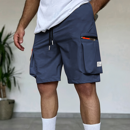 🩳 LIMITED-TIME 50% RABATT! ✨ Herren Cargo-Shorts – Mehrere Taschen, Leichter Stoff, Verstellbarer Bund 🍃
