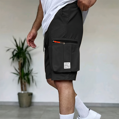 🩳 LIMITED-TIME 50% RABATT! ✨ Herren Cargo-Shorts – Mehrere Taschen, Leichter Stoff, Verstellbarer Bund 🍃