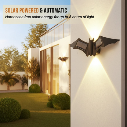 ⏳Limitiertes 50 % Rabatt⏰Wasserdichte LED-Wandleuchte mit Solarstromversorgung🦋💡