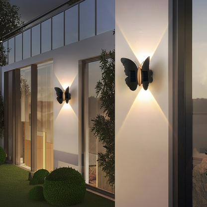 ⏳Limitiertes 50 % Rabatt⏰Wasserdichte LED-Wandleuchte mit Solarstromversorgung🦋💡