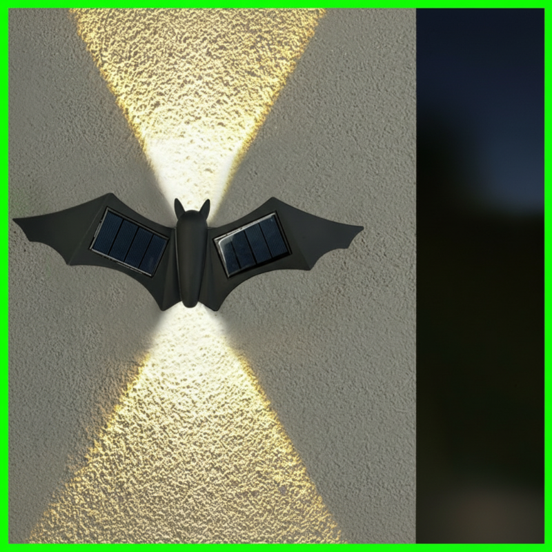 ⏳Limitiertes 50 % Rabatt⏰Wasserdichte LED-Wandleuchte mit Solarstromversorgung🦋💡