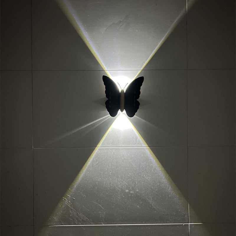 ⏳Limitiertes 50 % Rabatt⏰Wasserdichte LED-Wandleuchte mit Solarstromversorgung🦋💡