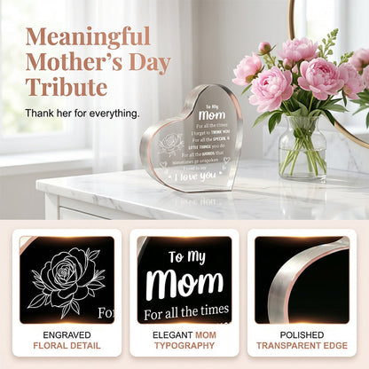 🔥Bestseller-Geschenk zum Muttertag👩 50 % Rabatt-Sentimentale Schreibtischdeko – Geschenk für die Familie