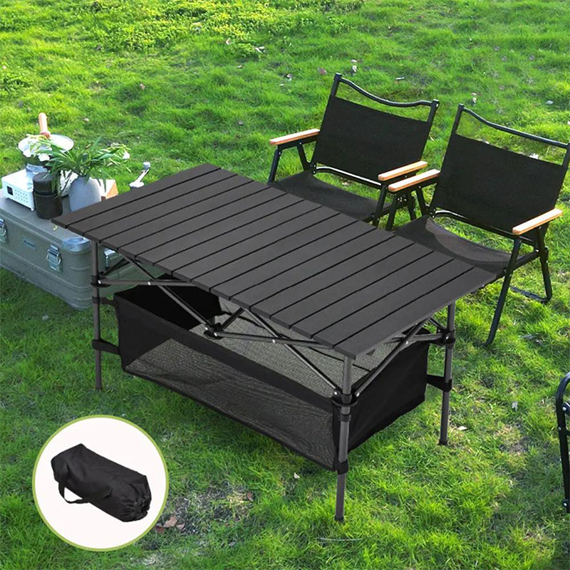 ⛺ Outdoor Campingtisch｜Tragbar & platzsparend zusammenklappbar 🧺 mit Tasche