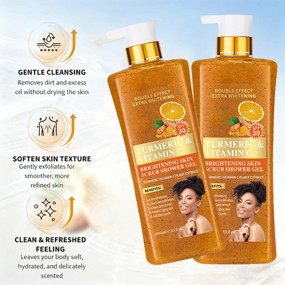 🌿Duschgel mit Kurkuma + Vitamin C💛 Reinigung & strahlende Haut