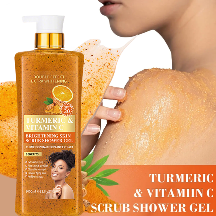 🌿Duschgel mit Kurkuma + Vitamin C💛 Reinigung & strahlende Haut