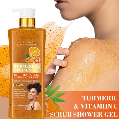 🌿Duschgel mit Kurkuma + Vitamin C💛 Reinigung & strahlende Haut